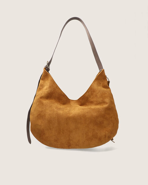 Bolso Hobo Con Textura
