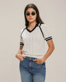 Polo De Punto Azul,BLANCO HUESO