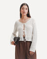 Top Beige Tejido,CRUDO