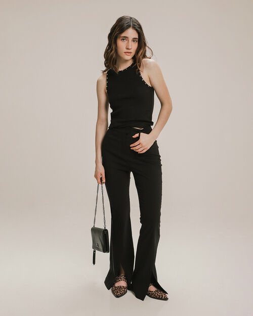 Pantalón Flare Aberturas