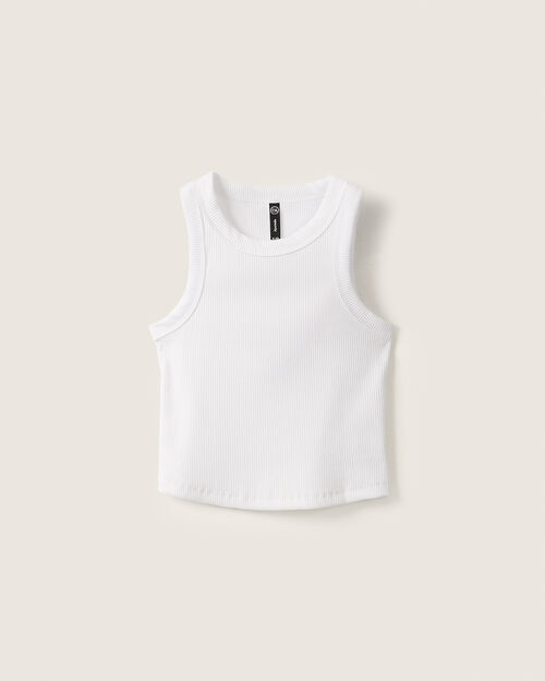 Top Blanco Sin Mangas