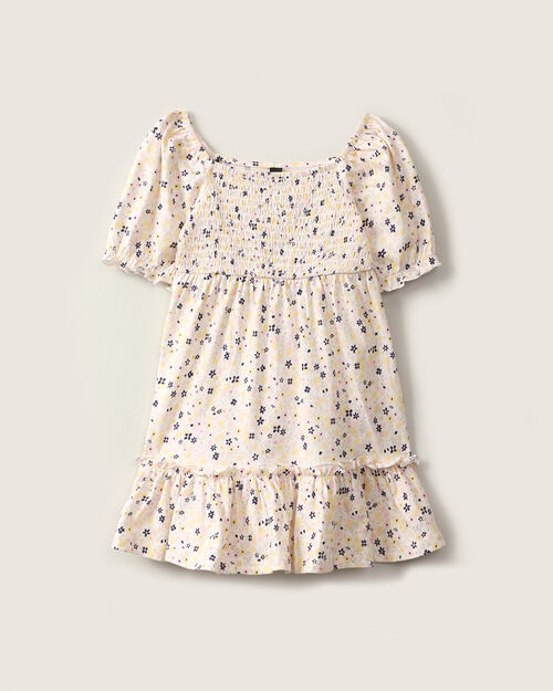 Vestido Corto Flores