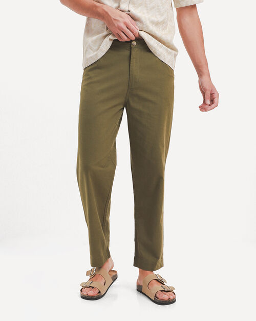 Pantal&oacute;n Regular Verde