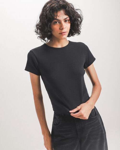 Playera B&aacute;sica Negra