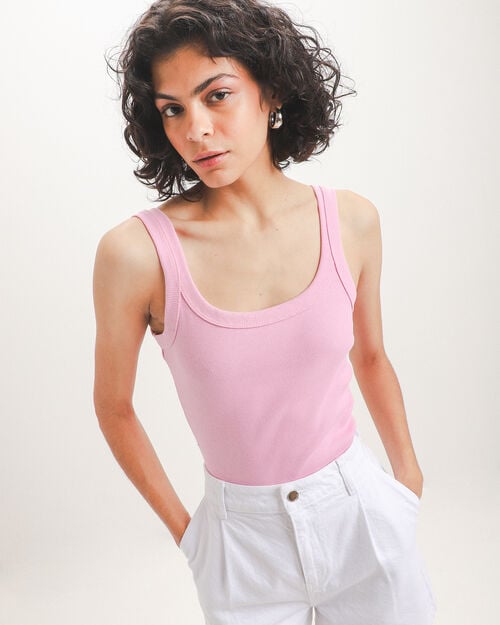 Body Rosa B&aacute;sico