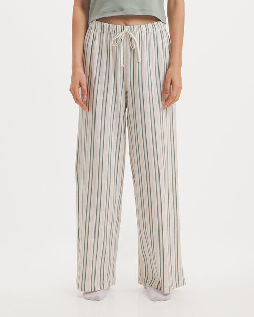 Pantal&oacute;n De Pijama Rayas