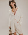 Camisa Larga Oversize,BLANCO