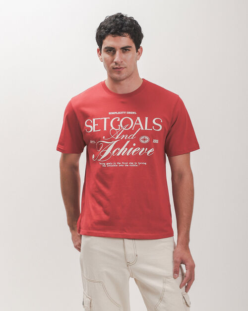 Playera Regular Con Gr&aacute;fico