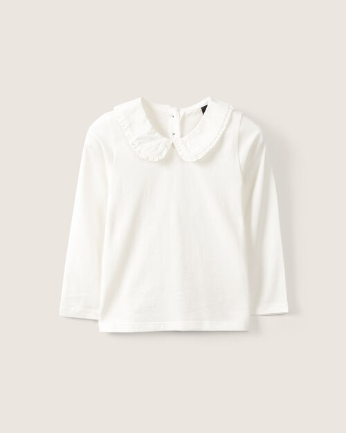 Playera Blanca Manga Larga