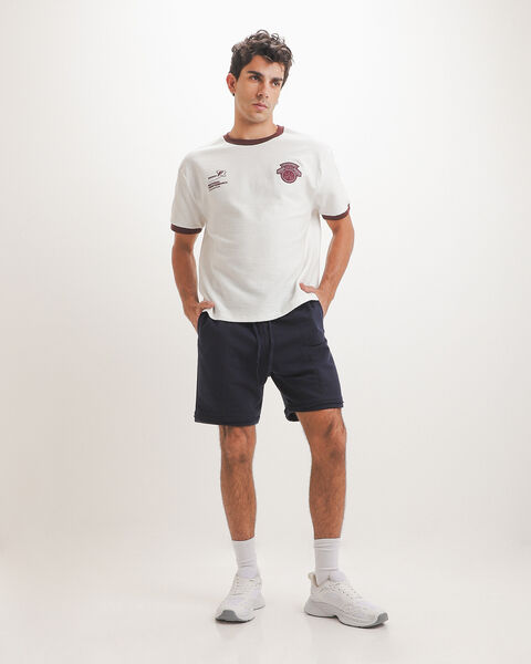 Short Azul Relaxed