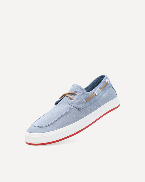 Mocas&iacute;n Azul Agujetas