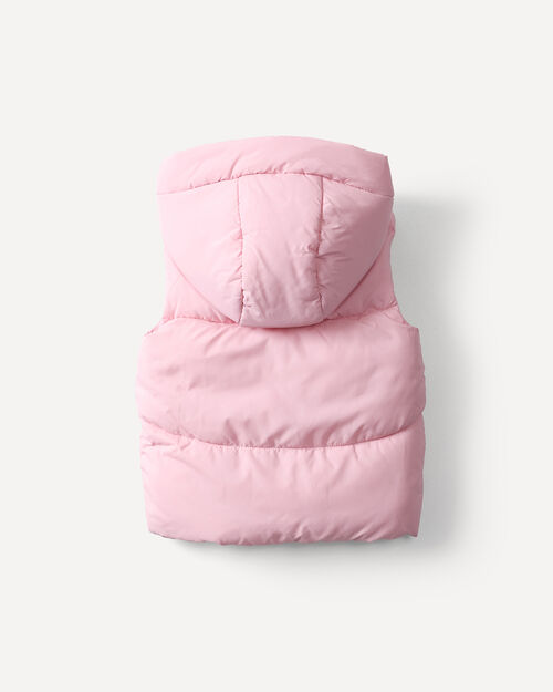 Chaleco Rosa Gorro
