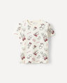 Playera Oversize Rayas,BLANCO P5