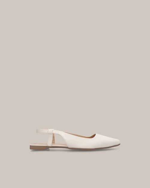 Balerina Destalonada Blanco