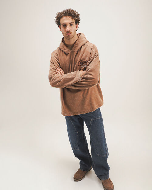 Sudadera Oversize Caf&eacute;