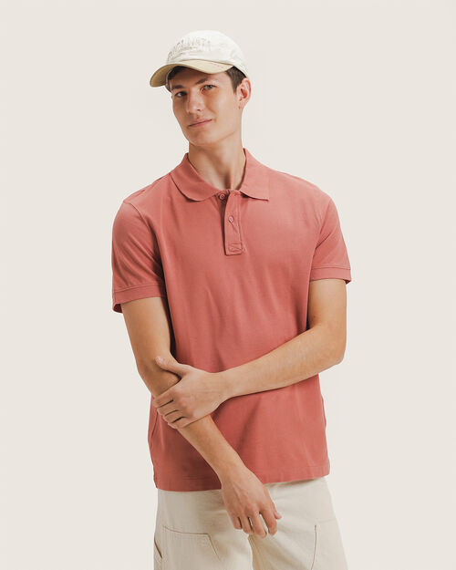 Polo Fit Slim Naranja