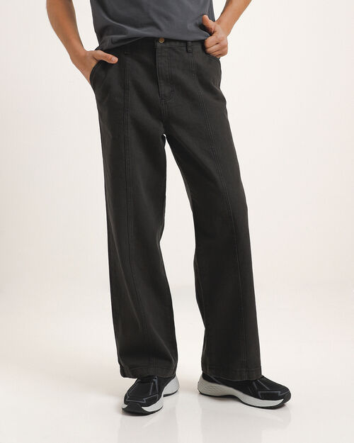 Pantal&oacute;n Gris Fit Baggy