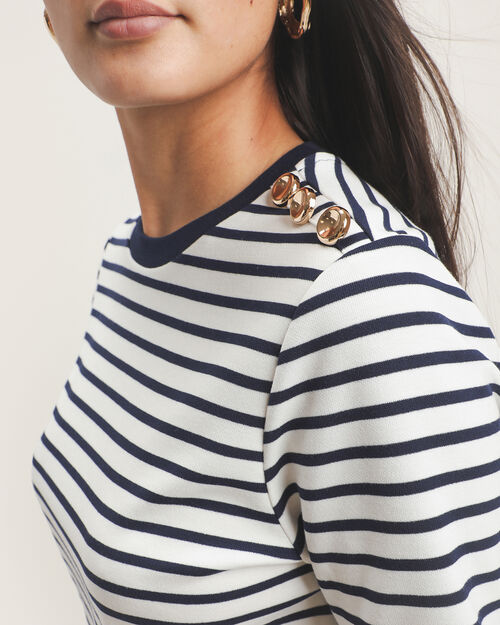 Playera Regular Rayas