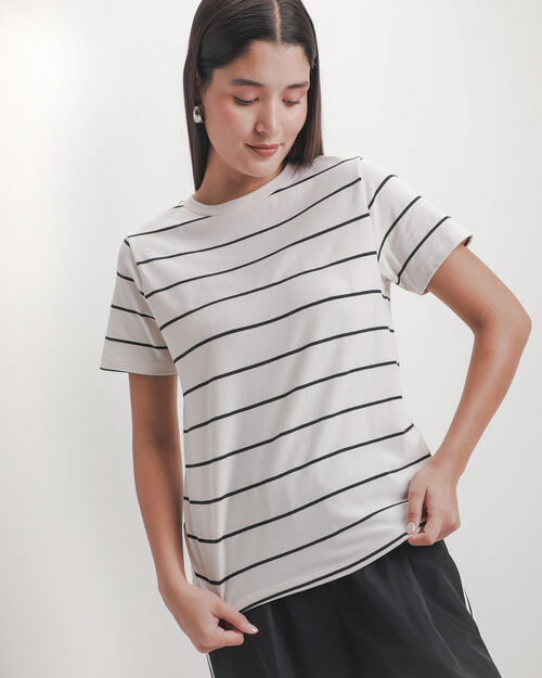 Playera B&aacute;sica Rayas