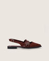 Zapatos Planos Rojos,ROJO VINO