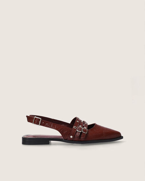 Zapatos Planos Rojos
