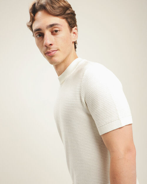 Playera Blanca Manga Corta