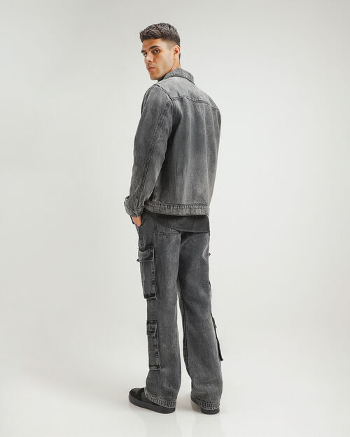 Chamarra De Mezclilla Bolsillos