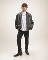 Pantalón Slim Negro,NEGRO