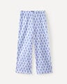 Pantal&oacute;n Estampado Blanco,BLANCO