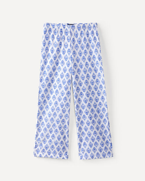 Pantal&oacute;n Estampado Blanco