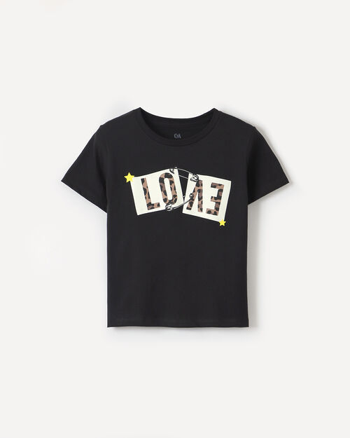 Playera Texto Love