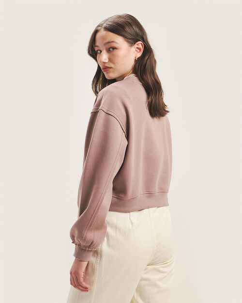 Sudadera Relaxed Rosa