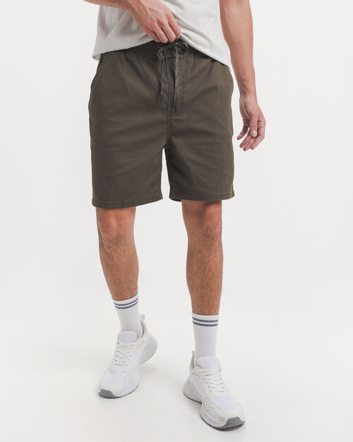 Short Olivo Semiajustado