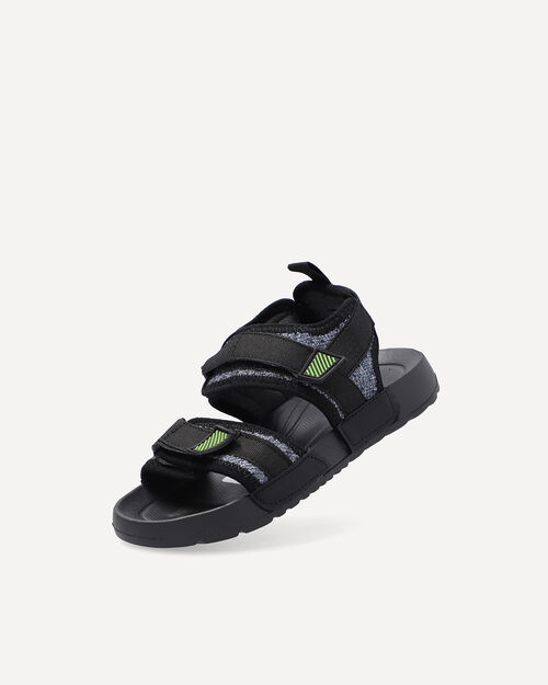 Sandalia Negra Deportiva