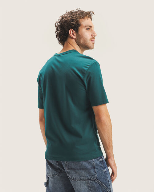 Playera Verde Estampada