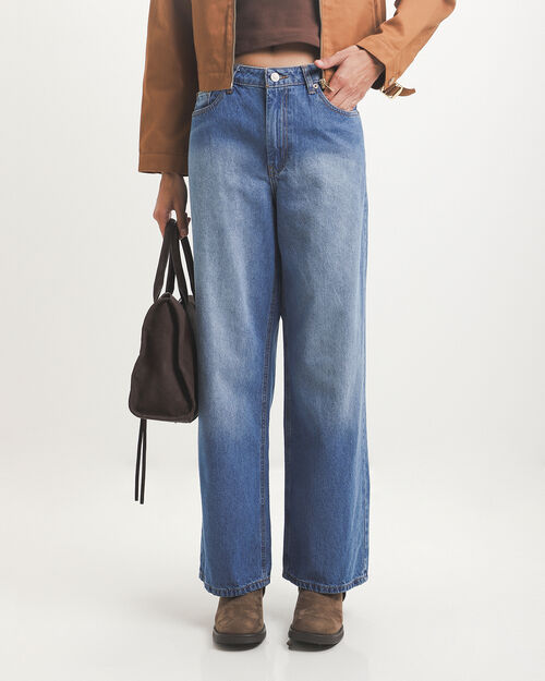 Jeans Baggy Azul