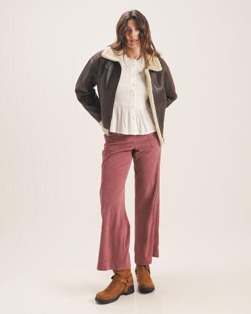 Pantalón Culotte Pana