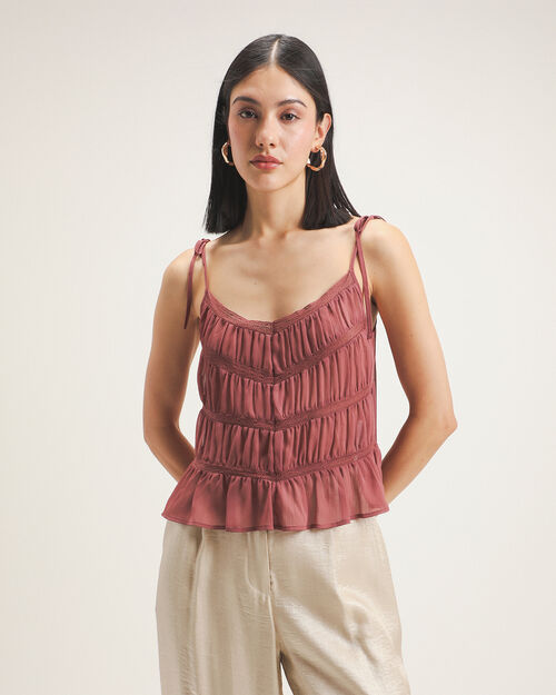 Blusa Rosa Tirantes