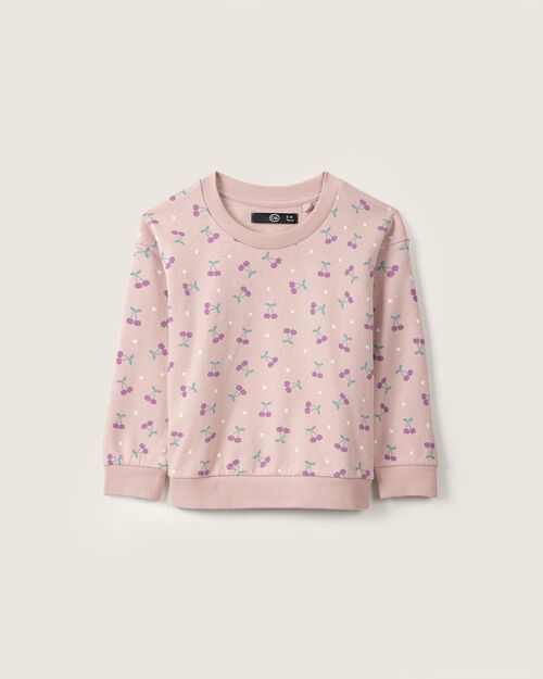 Sudadera Estampado Cerezas