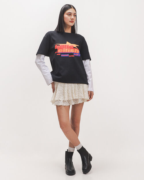 Playera Gr&aacute;fico Billie Eilish