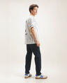 Pantalón Fit Straight Azul,AZUL MARINO
