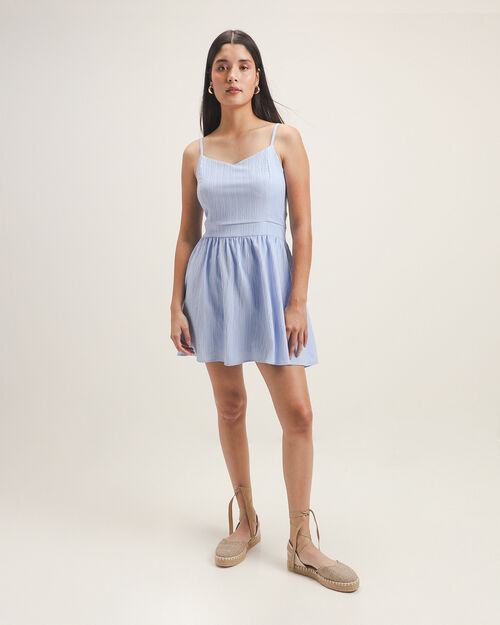 Vestido Corto Tirantes