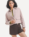 Abrigo Corto Beige,ROSA
