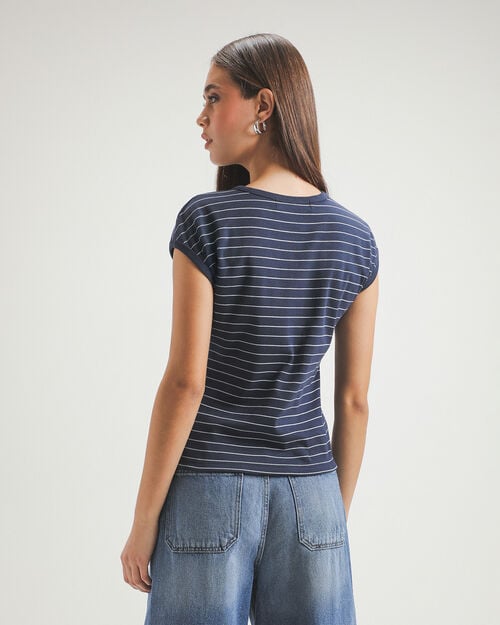 Playera Rayas Peanuts