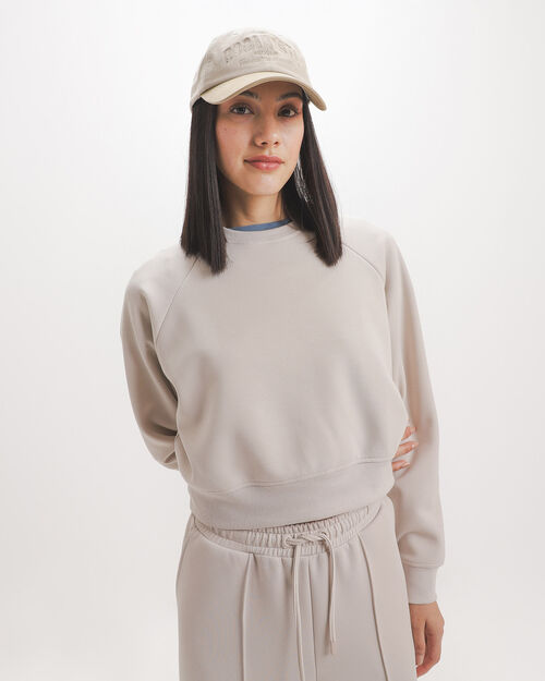 Sudadera Boxy Blanca