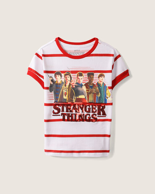 Playera Rayas Stranger Things