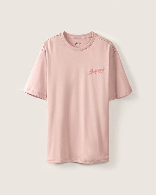 Playera Rosa Con Dise&ntilde;o