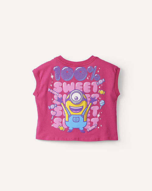 Playera Boxy Minions
