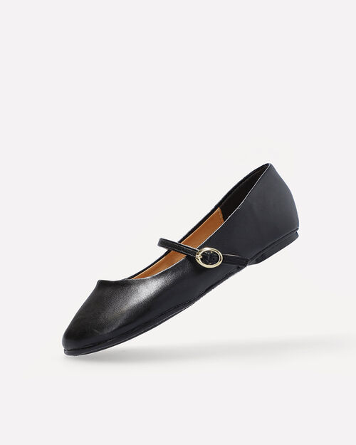 Balerina Negra Hebilla