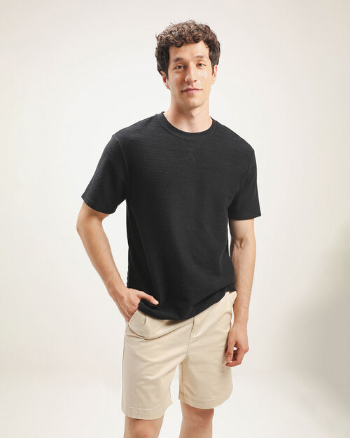 Playera Relaxed Negra